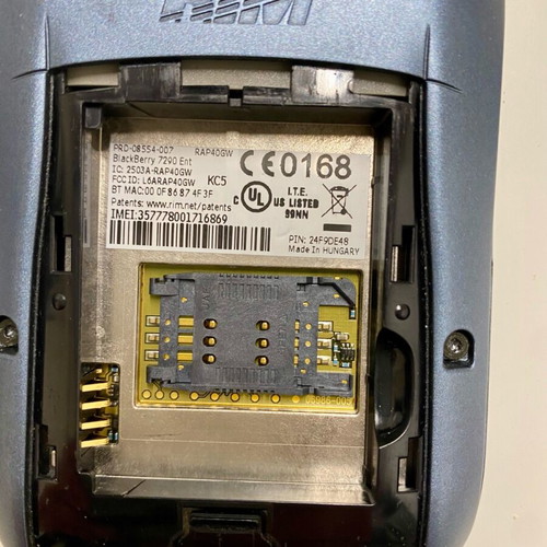 Blackberry 7290 used