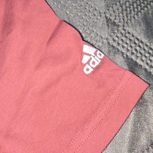 Adidas short-sleeve shirt burgundy new, size XS