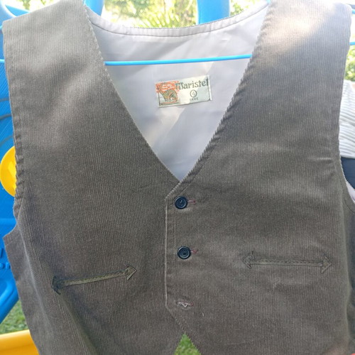 Maristel Bebe Boys' Suit Set New, Gray and Brown, Size 4