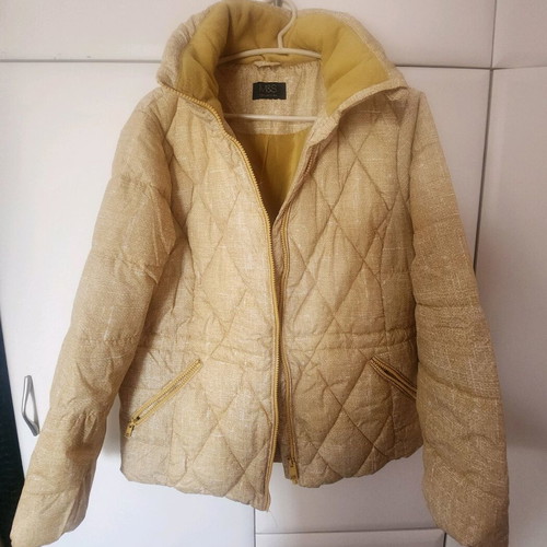 Marks & Spencer Women's Jacket no 42 like new, yellow-gold