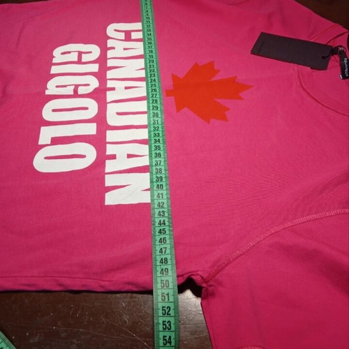 Dsquared2 cotton short-sleeve pink new