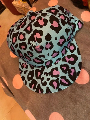 Leopard snapback hat, aforeto