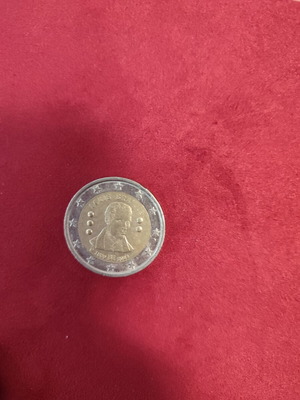 Belgium 2 Euro commemorative coin 2009 Louis Braille
