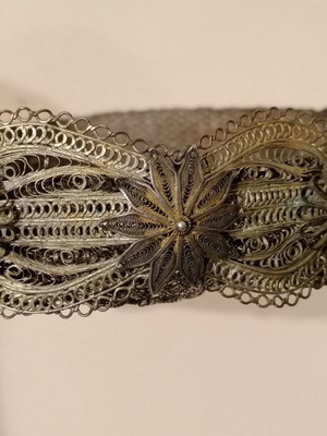 Old belt used with wear