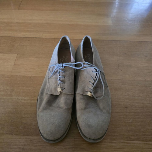 Doucal's Suede Oxford Shoes, beige
