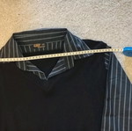 Thin black pullover like new, size M