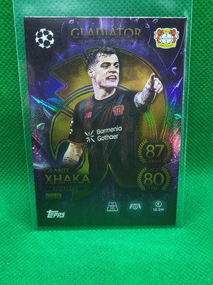 Κάρτα G. Xhaka Gladiator Topps Match Attax 2025-26 καινούργια