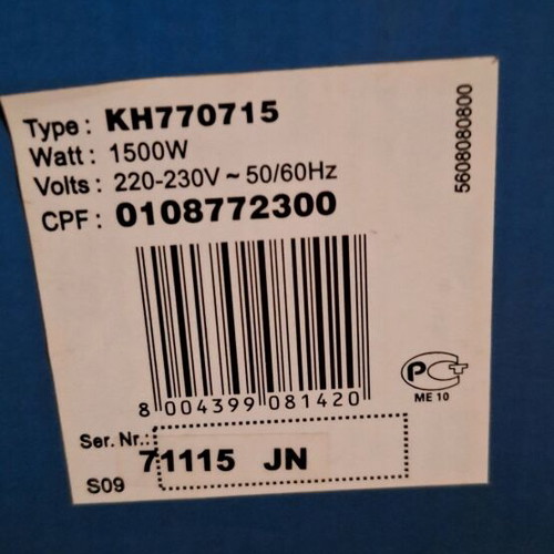 De’Longhi oil-filled radiator model KH 770715 like new, 1500W, 7 fins
