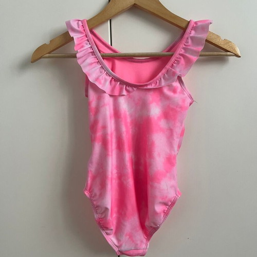 GAP Kids Tie-Dye One Piece Swimsuit brand new, pink, size S