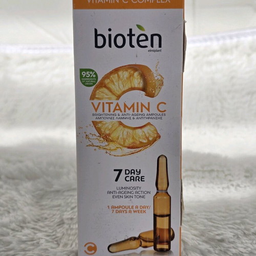Bioten facial serum ampoules 7 pcs 1.3ml new