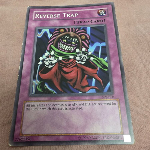 Reverse Trap Yu-Gi-Oh! card used