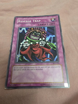 Reverse Trap Yu-Gi-Oh! card used
