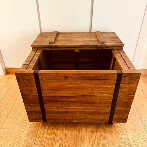 Wooden trolley furniture like new with storage space retro vintage