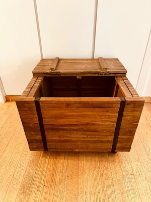 Wooden trolley furniture like new with storage space retro vintage