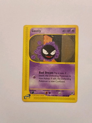Gastly Pokemon Card μεταχειρισμένη, Expedition Base Set 109/165, σε LP κατάσταση