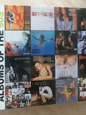 Book The 100 Best-Selling Albums of the 90s used, English
