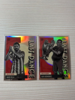 David Villa και Xavi Hernández Last Dance UCC Chrome 2025/26 σαν καινούργιο
