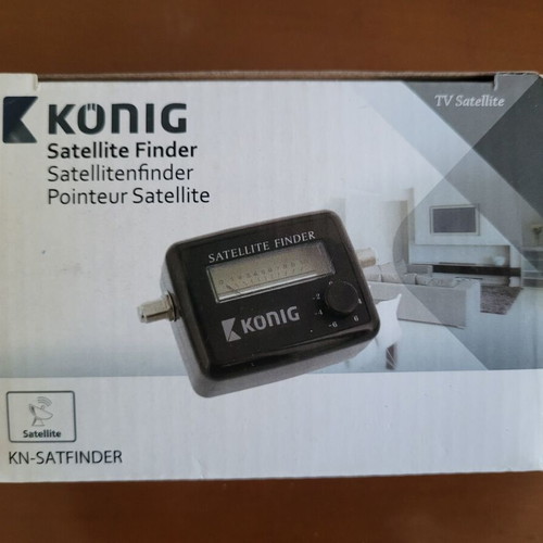 Konig Analog Satellite Finder KN-SATFINDER New in Box