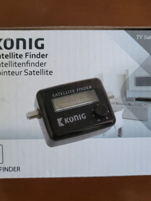 Konig Analog Satellite Finder KN-SATFINDER New in Box
