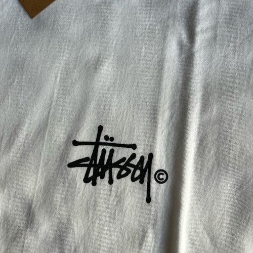 Stussy Grassfed Tee new, white, sizes S, M, L