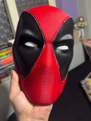 Deadpool cosplay mask 3D printed new