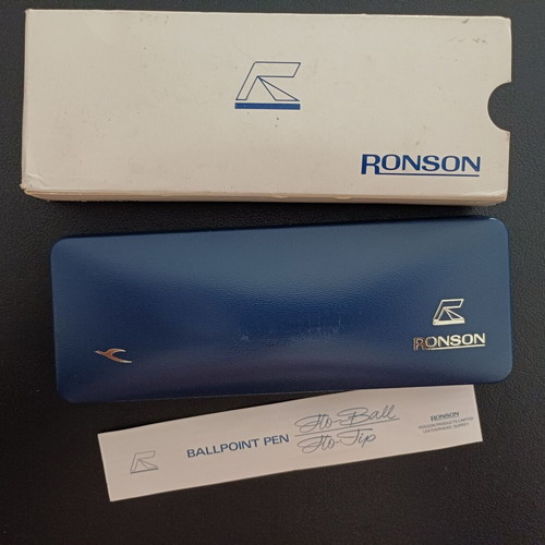 Ronson XF 504 Flo-Tip Vintage Pen Kuwait Airways New Old Stock