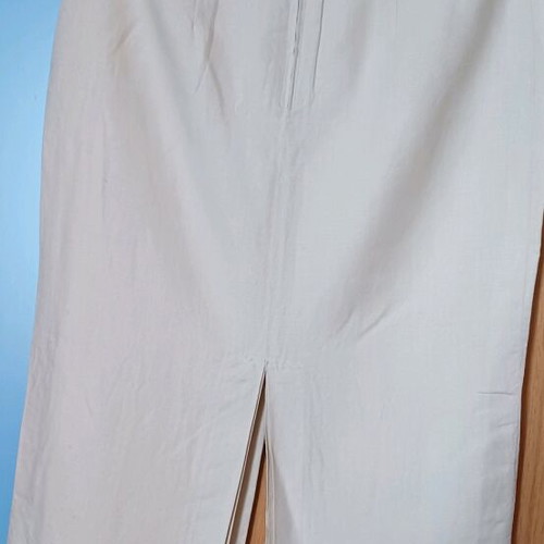 Lucifair beige skirt and blouse set like new, size 46