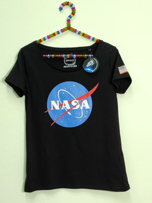 NASA Women's T-shirt new, cotton, size M