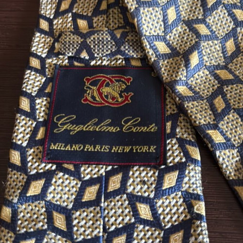 Guglielmo Conte men's silk tie like new