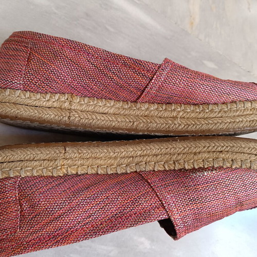 Toms espadrilles used, pink, size 37.5