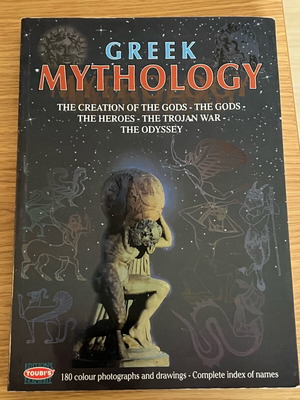 Greek Mythology book new with 180 colour photographs and drawings