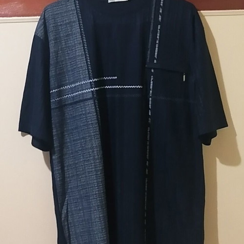 Summer men's t-shirt like new, size XXL, black and gray