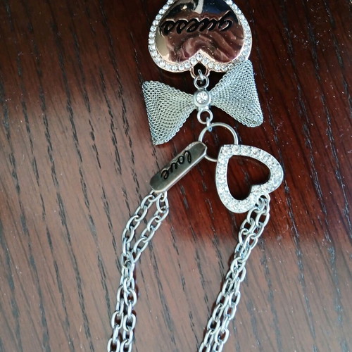 Guess necklace like new, silver