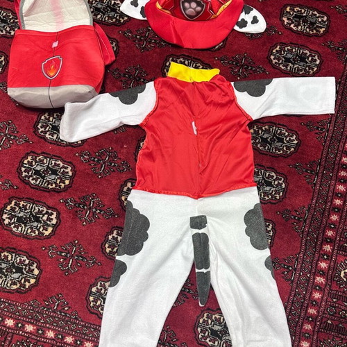 Marshall Costume from Paw Patrol like new for 2-3 years old