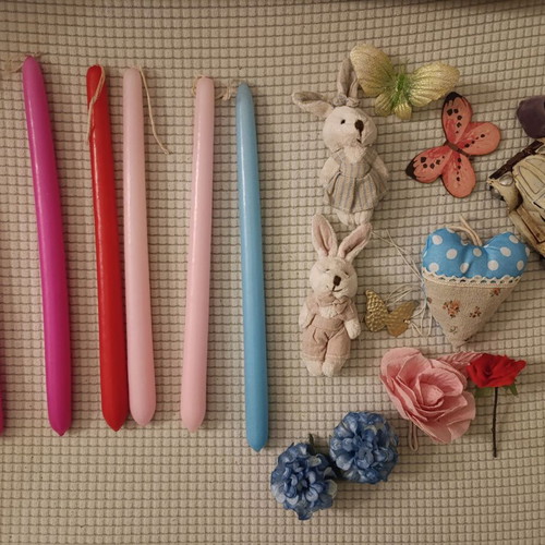 Materials for candles new, pack
