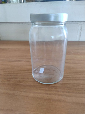 Storage jar with airtight lid used