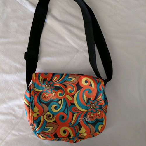 Polo crossbody bag used, multicolored