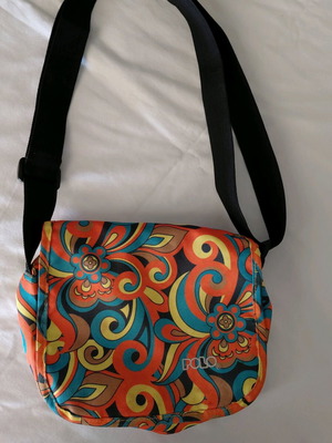 Polo crossbody bag used, multicolored