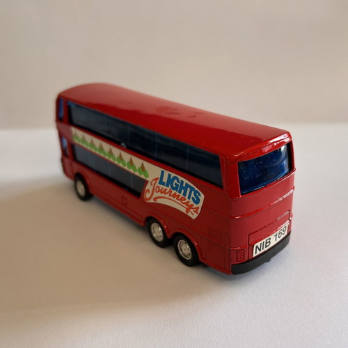 Sunnyside Double Decker Lights Journeys vintage toy used