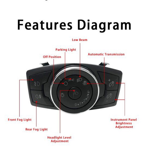 Ford EcoSport automatic light switch new with light sensor