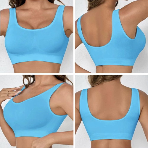 Sportswear Turquoise Activewear Gym Yoga Top Bra Size Medium New