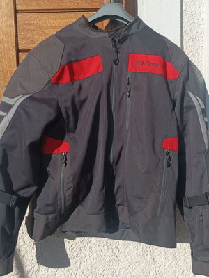 Μπουφάν μηχανής Klim Induction Pro καλοκαιρινό ανδρικό μεταχειρισμένο Asphalt/Redrock 5056-000-606