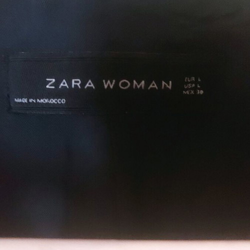 Zara black jacket like new, size L