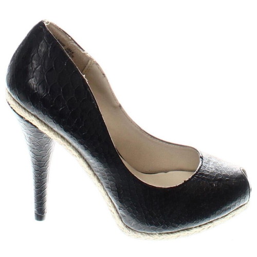 Christian Siriano genuine leather pumps size 37.5 like new black