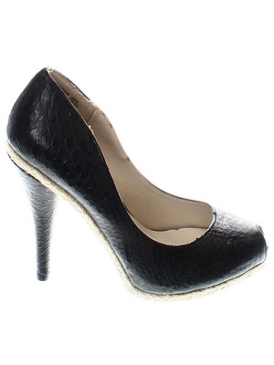 Christian Siriano genuine leather pumps size 37.5 like new black