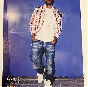 Kanye West - Onirama Ένθετο Αφίσα από περιοδικό Αφισόραμα Σε καλή κατάσταση Τιμή 5 Ευρώ
