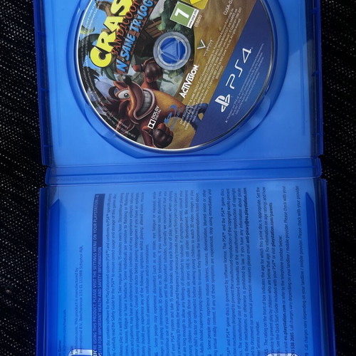 Crash Bandicoot Trilogy PS4 game used