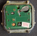 Ectron Sensor digital clock used with temperature sensor
