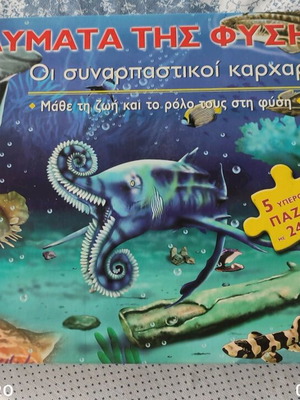 Nature Wonders puzzle book about sharks new