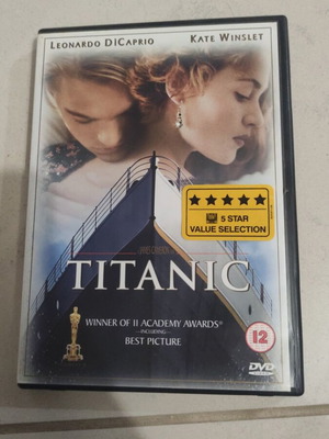 Titanic DVD used, foreign cinema, Leonardo DiCaprio, Greek subtitles